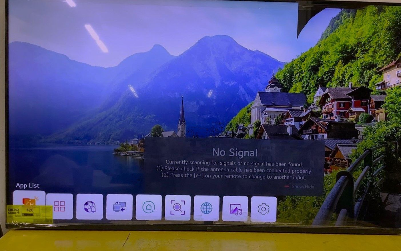 Samsung 65inch 4K TV