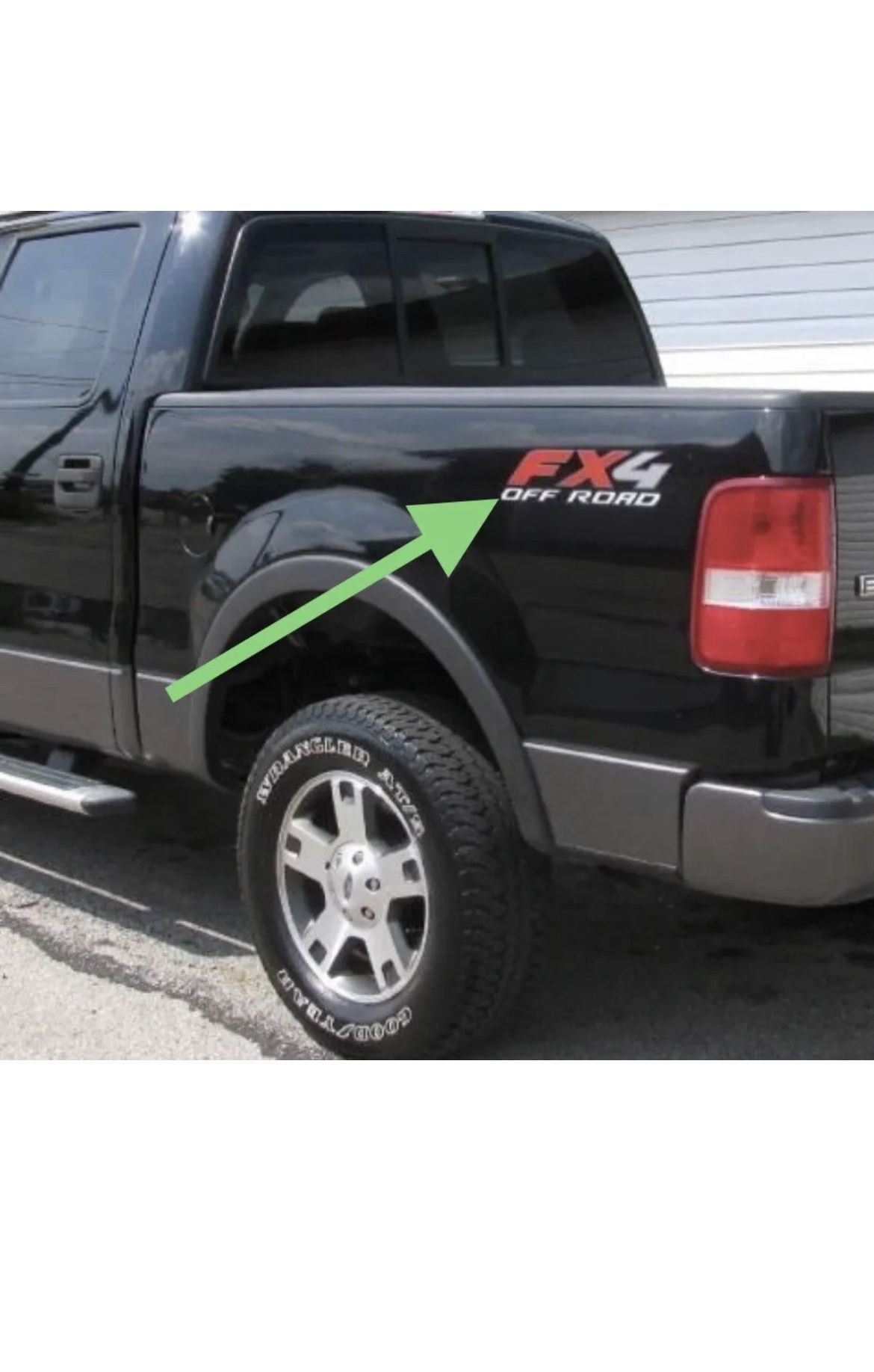 2 Pack For Ford F150 FX4 Truck Bed Decal Stickers  