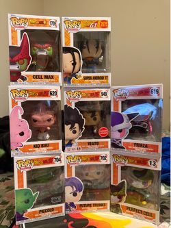 Dragon Ball Z collection Funko Pop