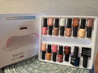 Gel nails and uv light