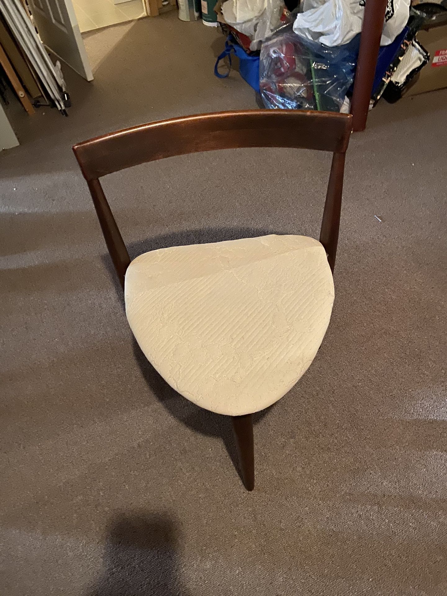 Cool mid century modern triangular chair