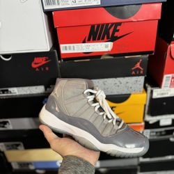2021 Jordan Cool Grey 11s size 6.5Y USED But Clean