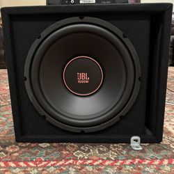 12 Inch JBL Subwoofer And Amp / Car Speakers
