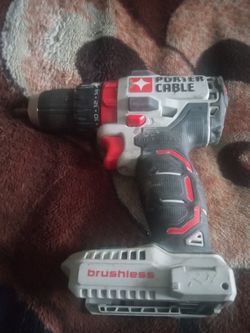 Porter Cable 20 V Brushless Drill...Drill Only $40