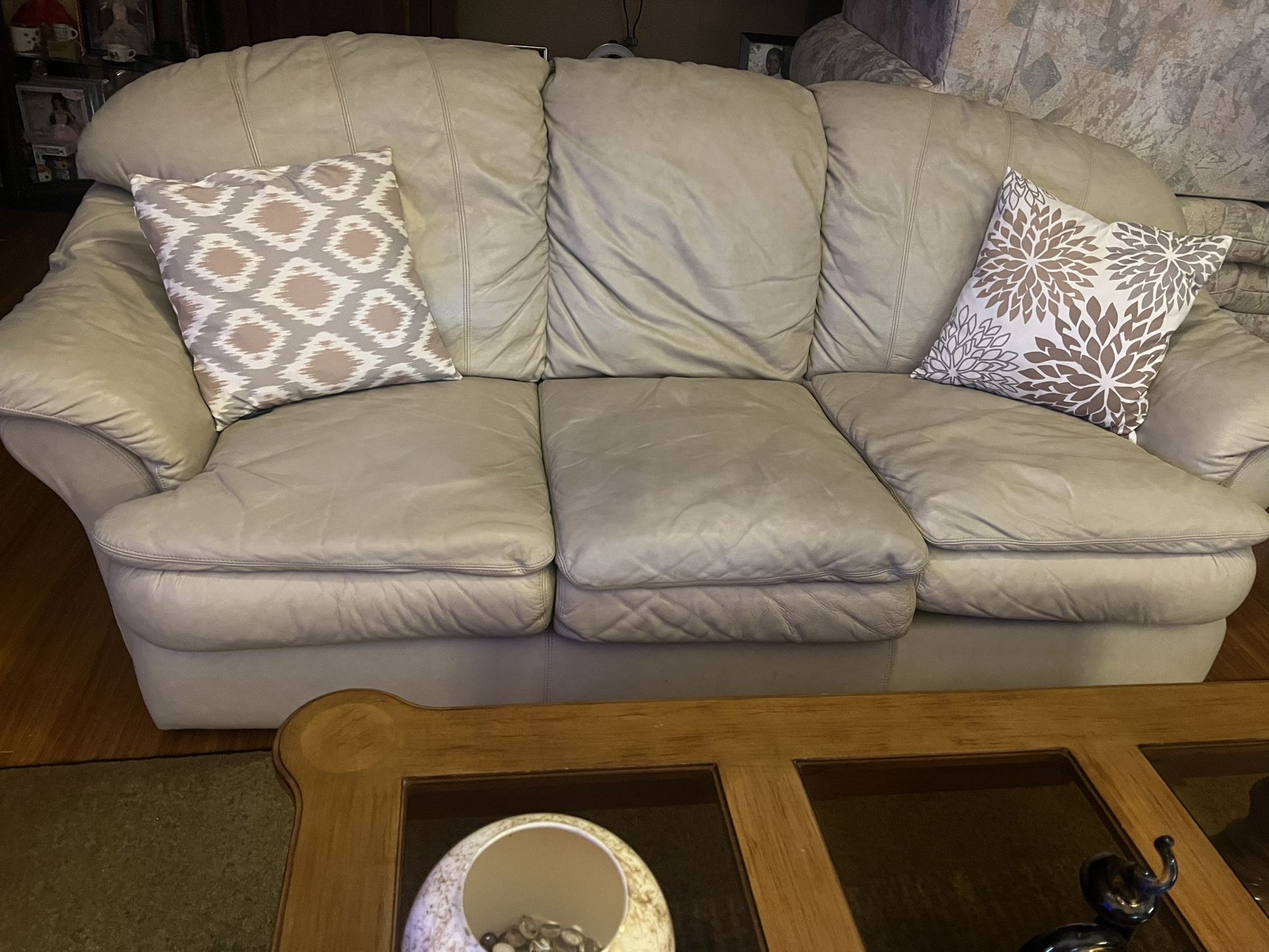 Leather Living Room Set