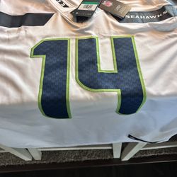 XL Seahawks Metcalf Jersey