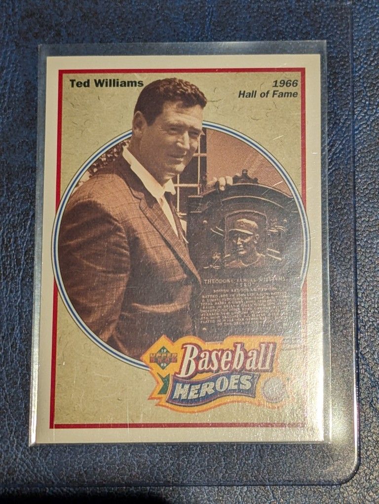 1992 Upper Deck Baseball Heroes Ted Williams