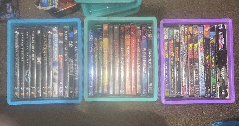 DvD & Blu-ray Movie Bundle