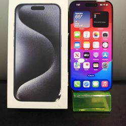 🍎 Apple 🍎 Iphone 15 Pro 5G 128GB For (Tmobile & MetroPCS)  Only 