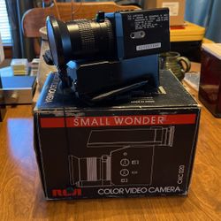 Vintage RCA Color Video Camera 