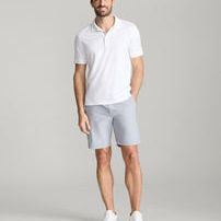 Untuckit Traveler Tech Shorts - 30 / Regular Fit/ MidGrey