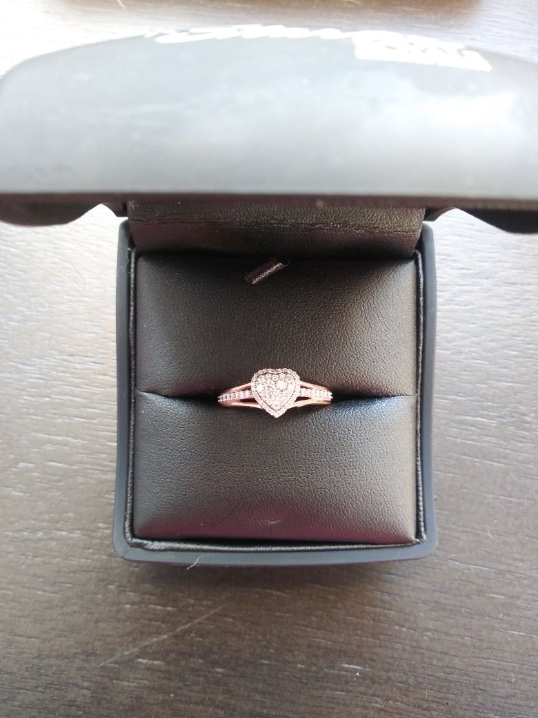 10k rose gold wedding ring