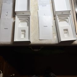 Two Sets of Apple iPhone 13 Pro Max Packaging / No iME-EID/Serial #