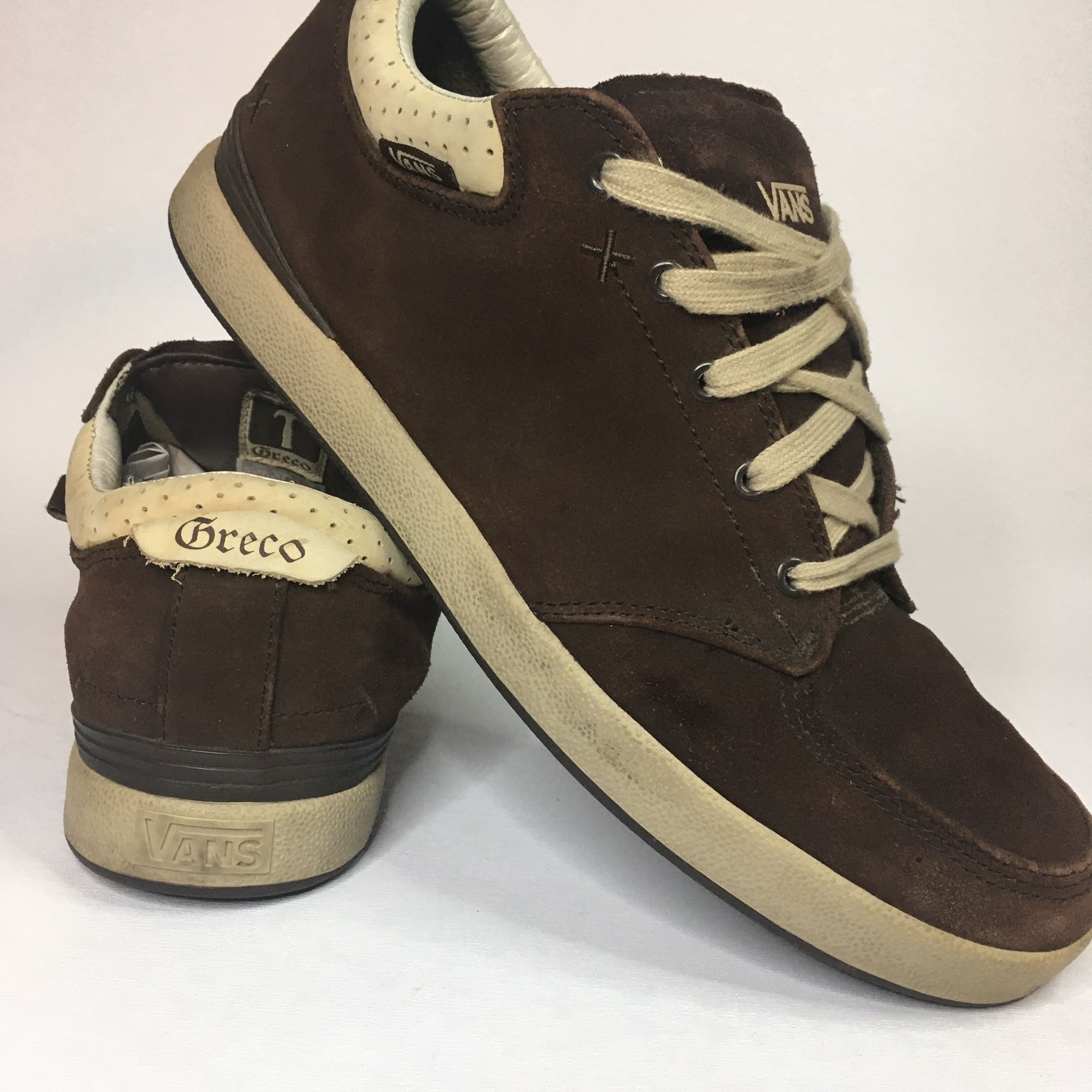 2004 Vans Greco Hammer Fat Tongue. Needs Sole Glue