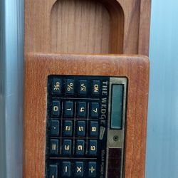 Heartwood Creations The Wedge - Sundstrand Turbomach Desk Calculator

