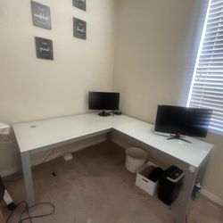 Glass Desk