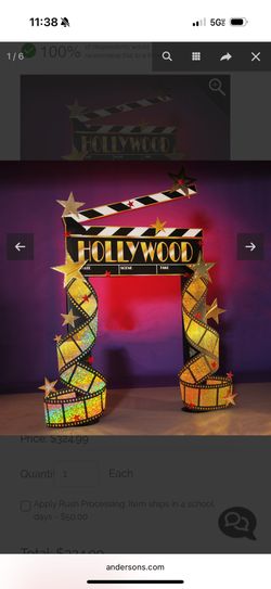 Hollywood Photo Prop