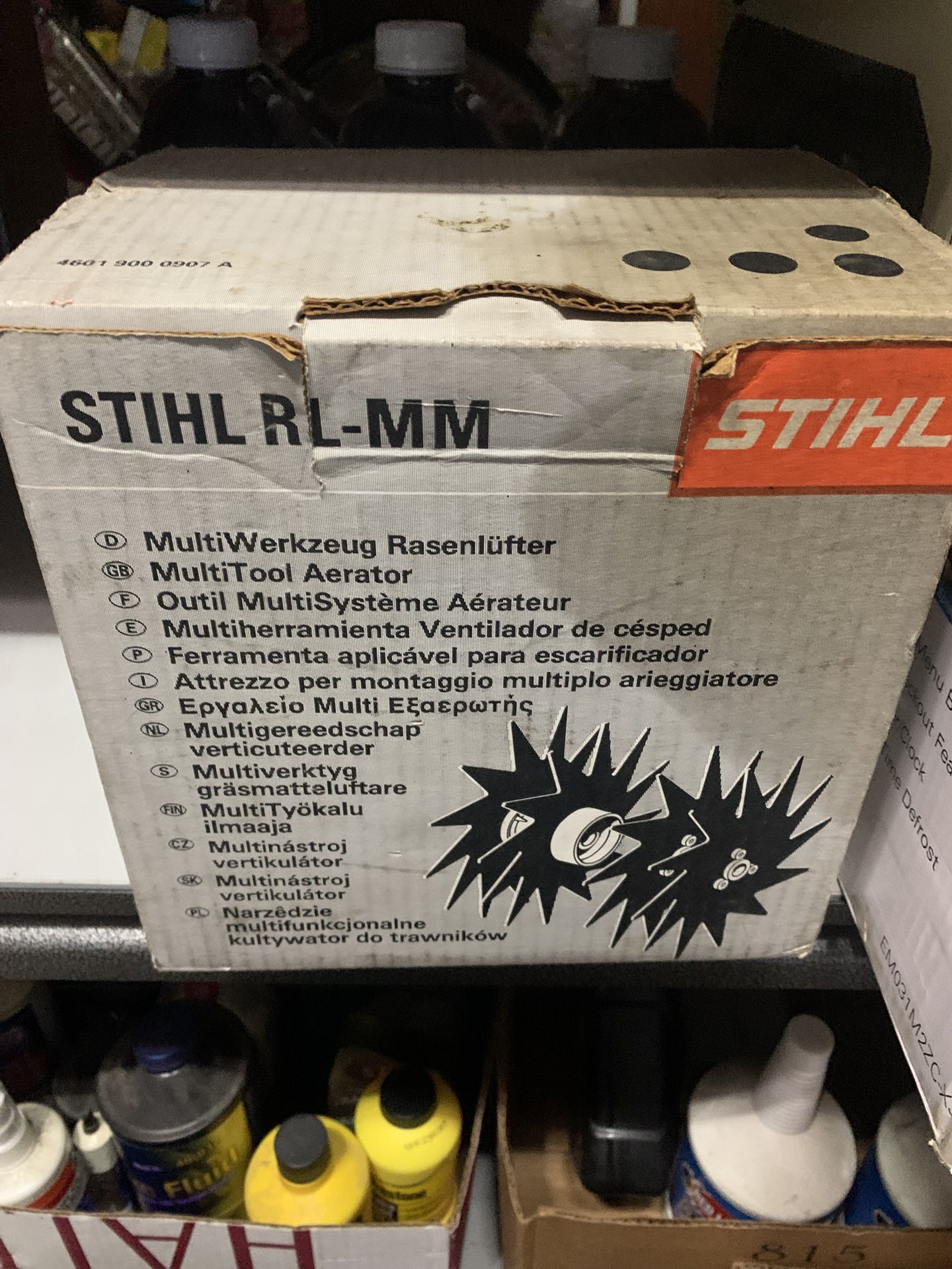 Aerator Attachment For Stihl Cultivator 