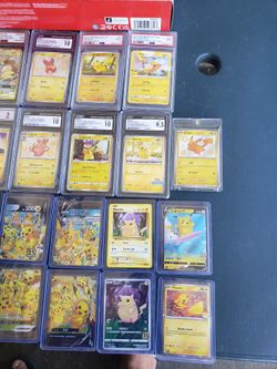 $1000! Firm Big Collection of Pikachu Stuff Shining Pikachu $1000! Not 90% or under. Black label Pikachu i want $1000! Extra. Trade & Cash Welcome