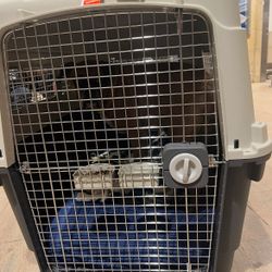 Airline Approved big Dog Crate With Wheels And Cups