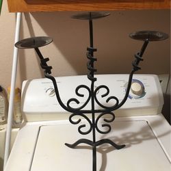 Large 3 Candle Holder About 20 Inches High