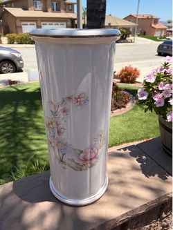 Tall vase or umbrella stand