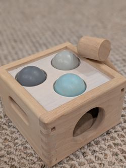 Play Toys × Pottery Barn Kids Punch and Drop toy