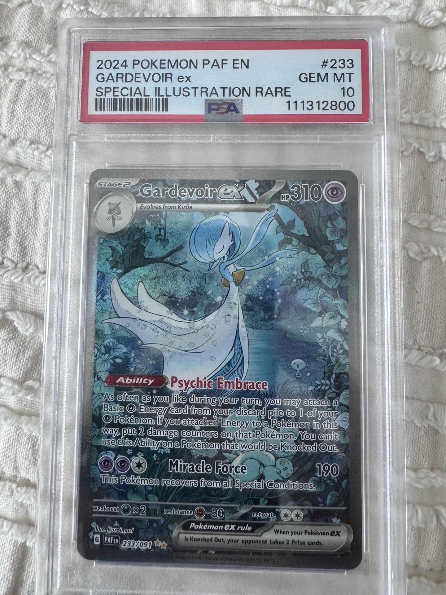 Pokemon PSA 10 Gardevoir #233