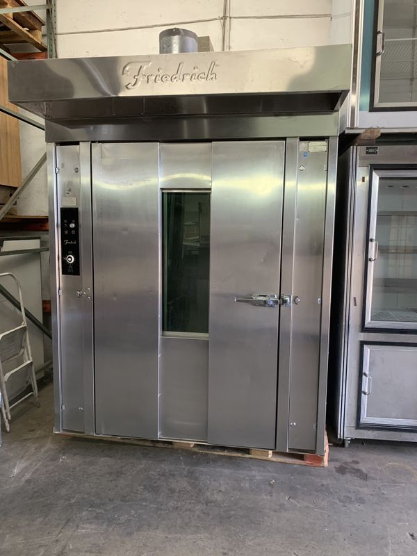 USED FRIEDRICH ELECTRIC INDUSTRIAL DOUBLE RACK BAKERY OVEN *HORNO