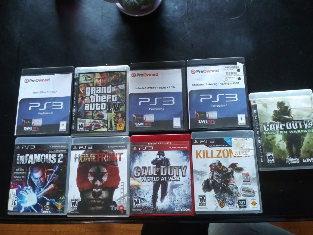 PS3 Videogame Lot