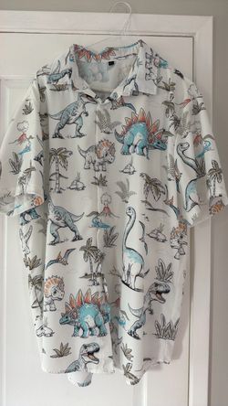 Dinosaur 🦖 Button Up Shirt