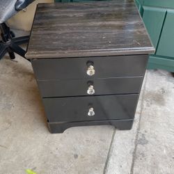 Nice Black Nightstand