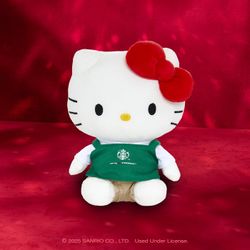 Hello Kitty Starbucks Plush