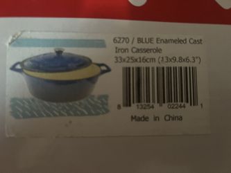 Cast Iron Casserole 