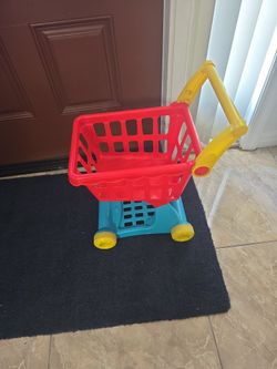 Pretend shopping cart