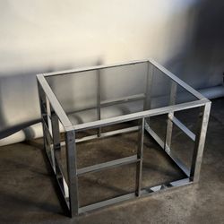 Vintage Chrome Coffee/End Table