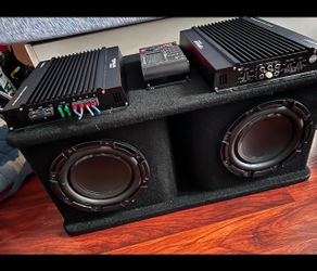 Amplifier and Subwoofer