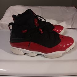Size 10.5- Jordan 6 Rings Fitness Red 2020 Authentic 322992-060