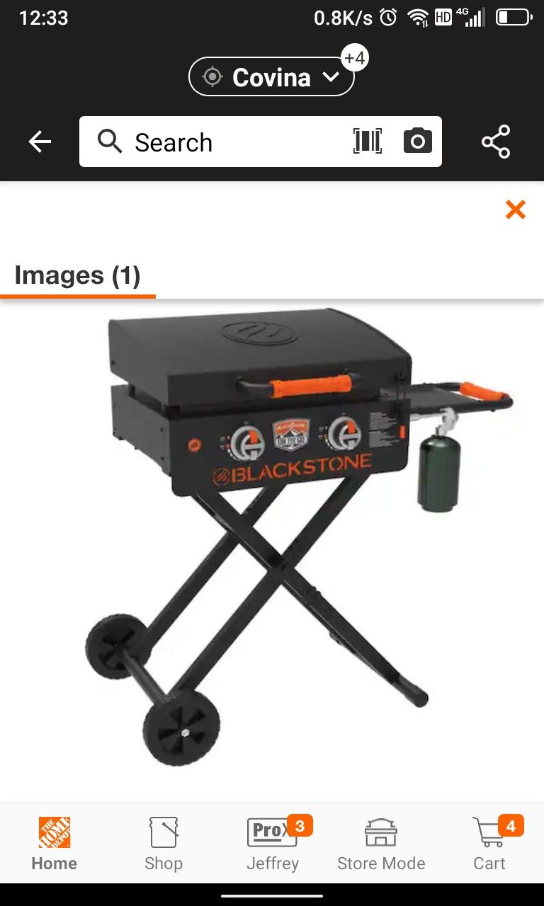 22" Blackstone Griddle "On The Go"