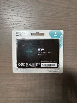 Silicon Power A55 1TB 2.5" SATAIII SSD Solid State Drive Black New Sealed