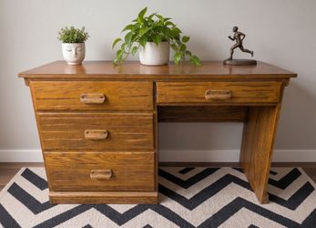 A. Brandt Ranch Oak Desk