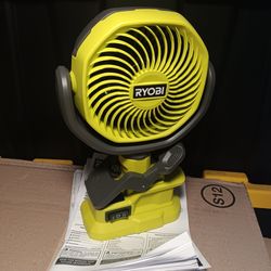 Ryobi 18v Cordless fan Tool Only
