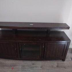 Sturdy Hard Wood TV Stand