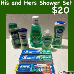 His And Hers Shower Set