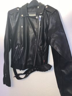 Jacket Sale: Levi Strauss & Co. Black Leather Jacket