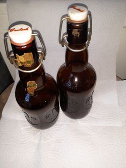Grolsch Brown Bottles 