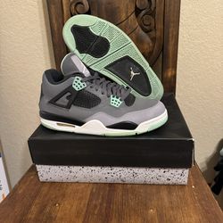 Air Jordan Retro 4 Green Glow 4s Mens Size 9.5 Original Og  display picture 2