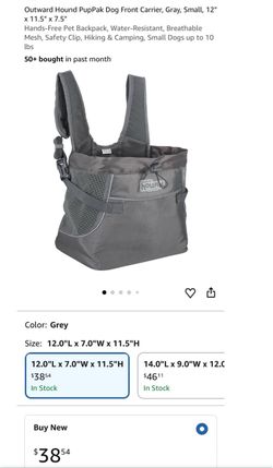 Puppy carrier