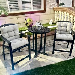 Beautiful Patio Set 3 Pieces Outdoor Furniture