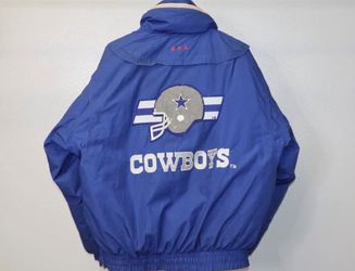 Dallas Cowboys NFL Vintage Triple F.A.T. Goose Puffer Jacket! Men’s Size Large! Very RARE!